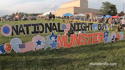 Munster’s National Night Out Gets Honors