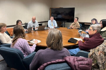 Newly formed Sustainability Committee Holds First Meeting Amid First Snowfall